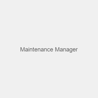 Maintenance Manager